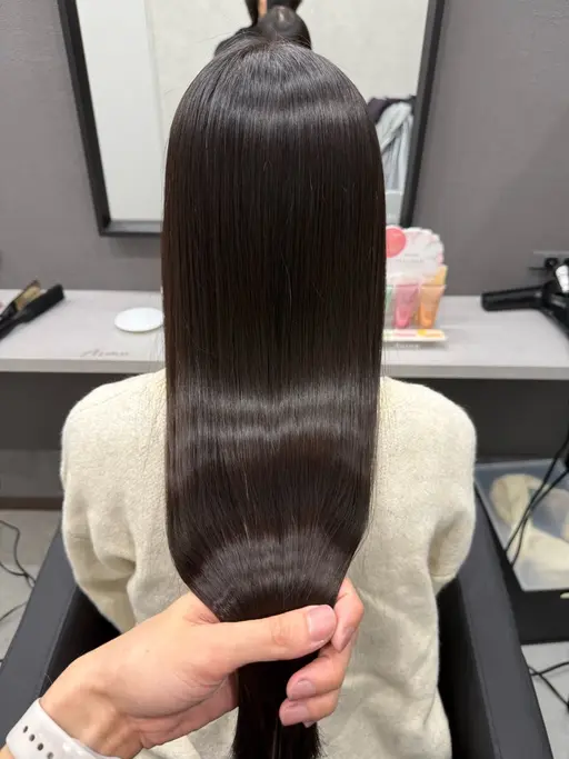 髪質改善ストレート
