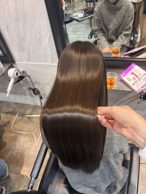 美髪縮毛矯正🪄︎︎◝✩　+髪質改善ヘアエステ（カット込）