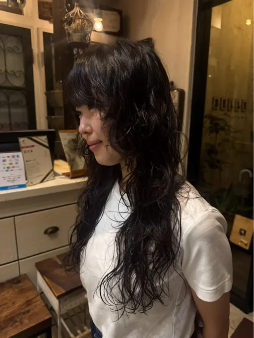 【📣8月限定価格早い者勝ち‼️】💇🏻♀️🌀レディースデジタルパーマ🌀スタイリストによるカット込み!✂️