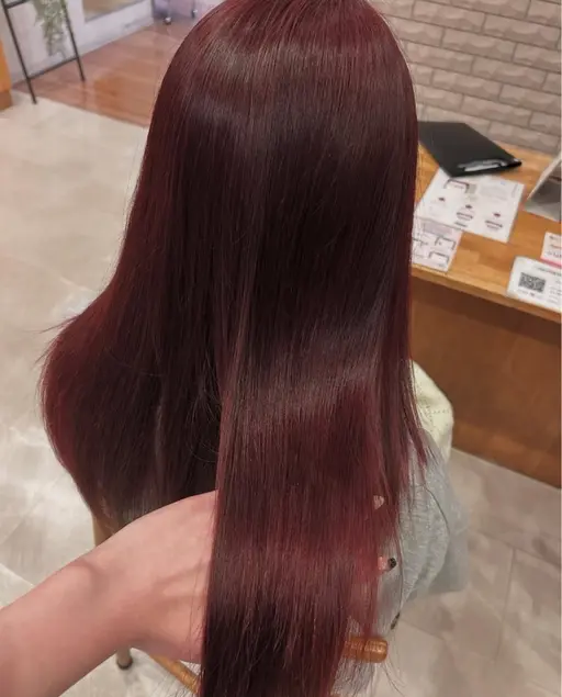 ブリーチなしのワンカラーのみ🫧場所 ルエラ彦根店です