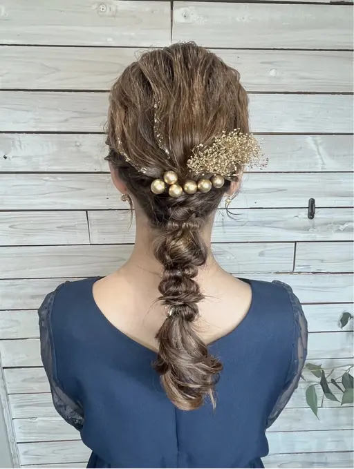 ✨️【崩れない×ゆるふわ🎀】特別な日のヘアセット✨️