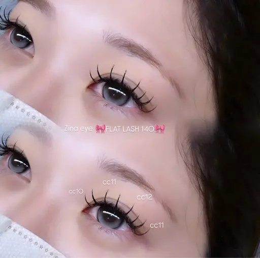 【マツエク👀🌱】フラット100本