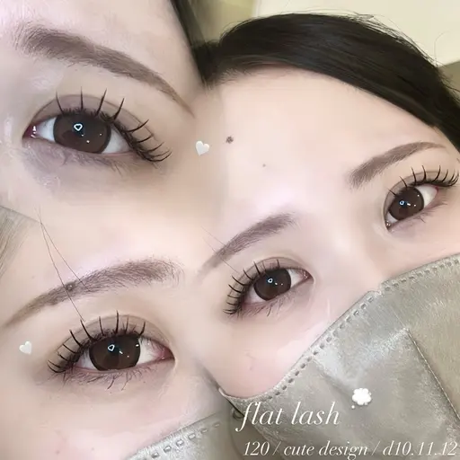 【1日1名様限定】🎀束感仕上げまつ毛パーマ🎀+高級コーティング1本プレゼント✨💕✨