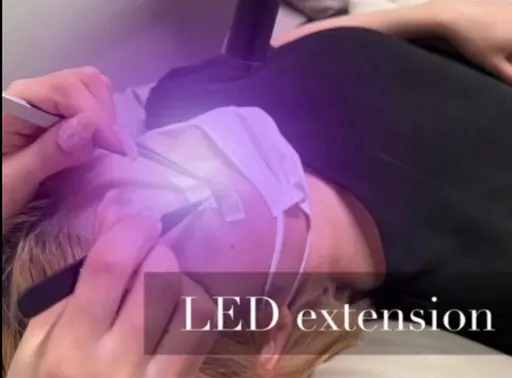✨LEDフラットラッシュ【120本】✨程よいボリューム感と持ちを重視したい方に🌻 +コーティング仕上げ付き🪄