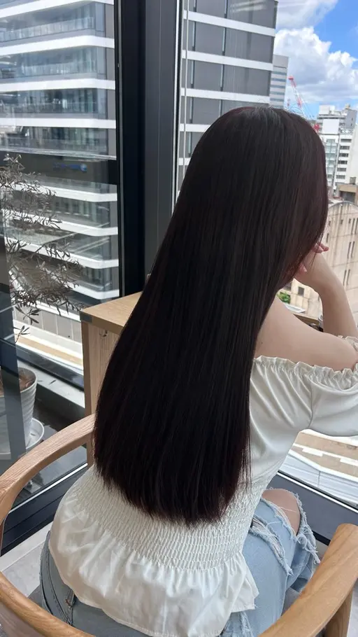 💎ミニモ限定💎 『艶々サラサラにしたい方必見✨️』カット+縮毛矯正🫶🏻💞