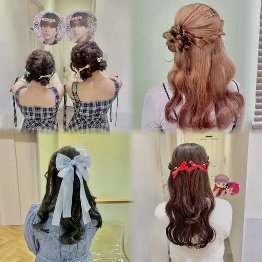 【🎀ヘアメイク🎀】LIVEやデート前にKAWAIIのお手伝いをさせて下さい🤍