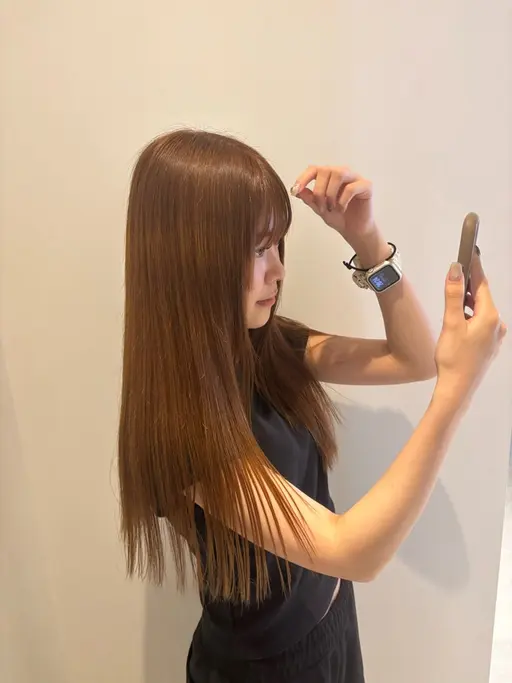 プレックスカラー + Aujuaトリートメント