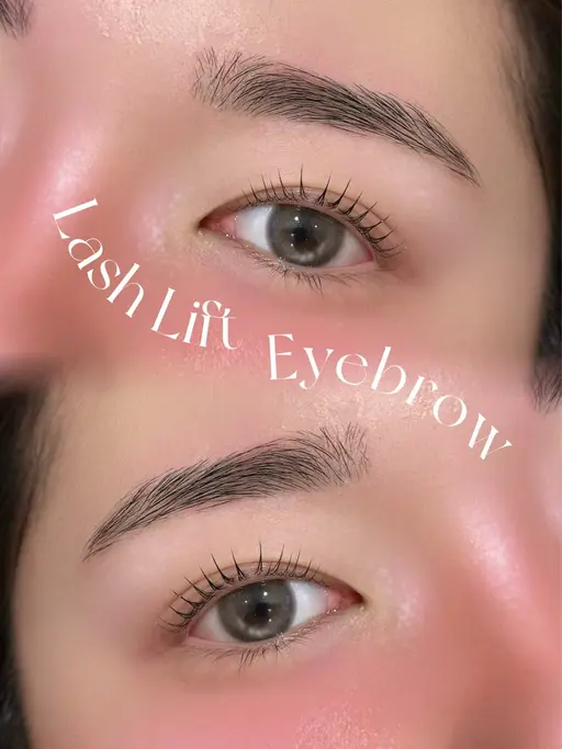 【垢抜けセット】💠まつ毛パーマ+眉毛スタイリング💠トリートメント、コーティング仕上げ付き💕ワックス脱毛、間引き🪄