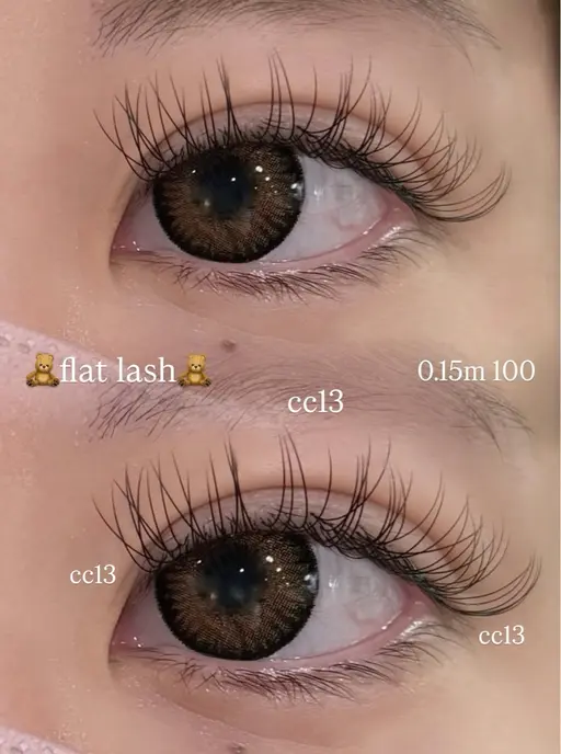 【今だけ価格✨】オフなし!フラットラッシュ100本2000円🍀 LEDグルー変更+500円