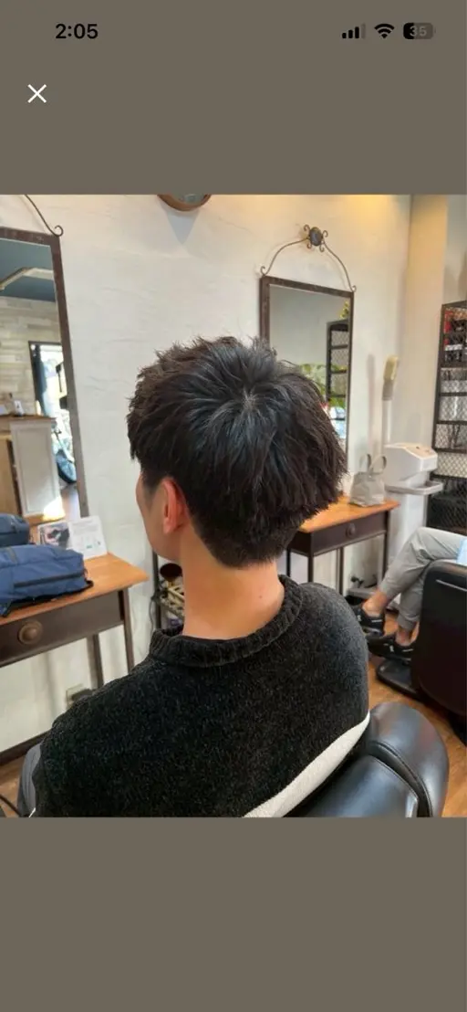 カット＋シャンプー【ショート】※眉シェーブも一緒にできます