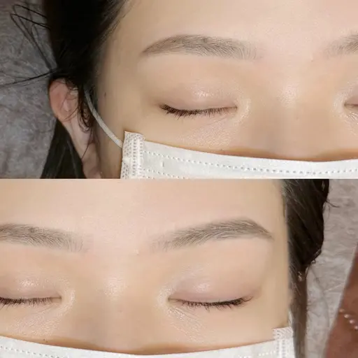 👧🏻レディースのアイブロウスタイリング🪩✨wax脱毛1回🍓