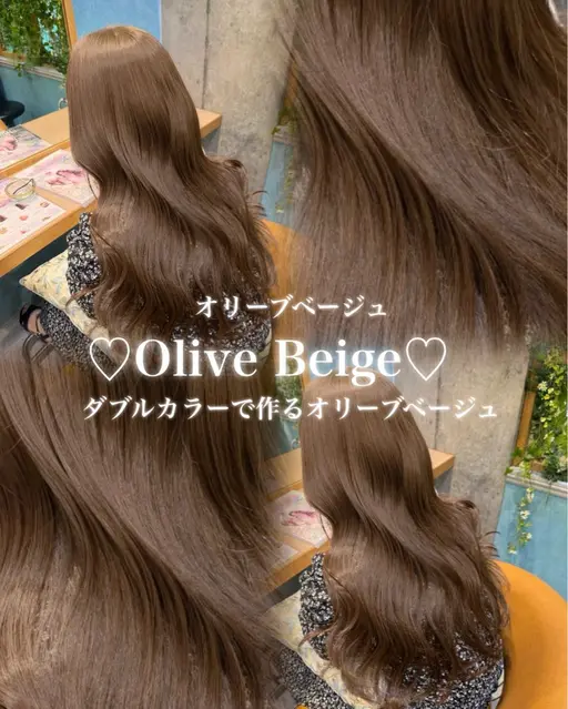 今流行りのブリーチなしダブルカラー🫧🩵➕似合わせカット💕➕高温保湿トリートメント🫧#ブリーチなしダブルカラー