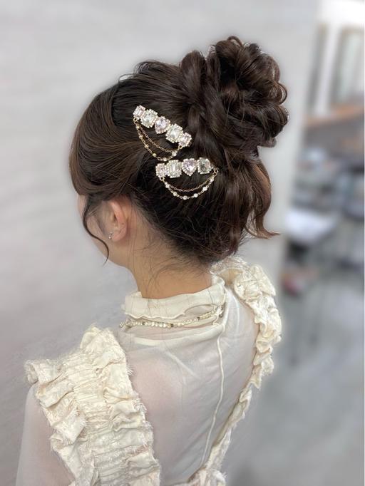 【ヘアスタイル指定】アップヘア🎀