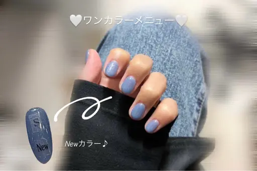 ❕オフなし❕ワンカラー　ラメグラデーション　90分