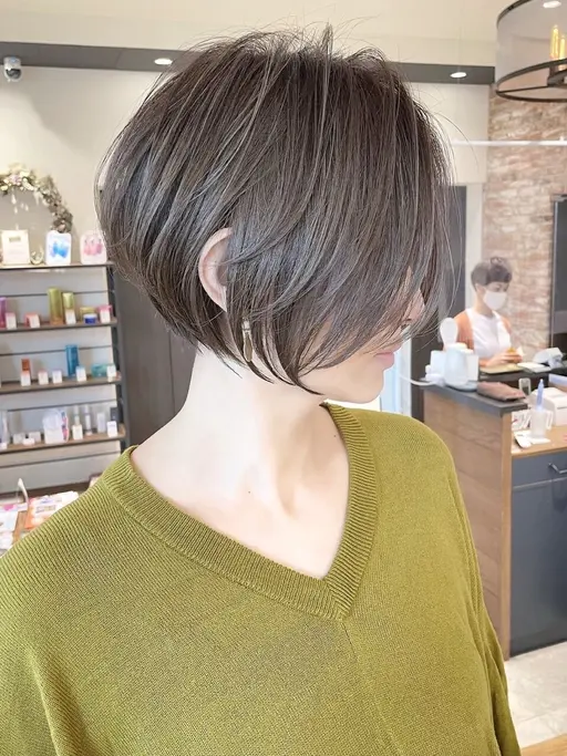 白髪染めリタッチ➕艶髪トリートメント🫧