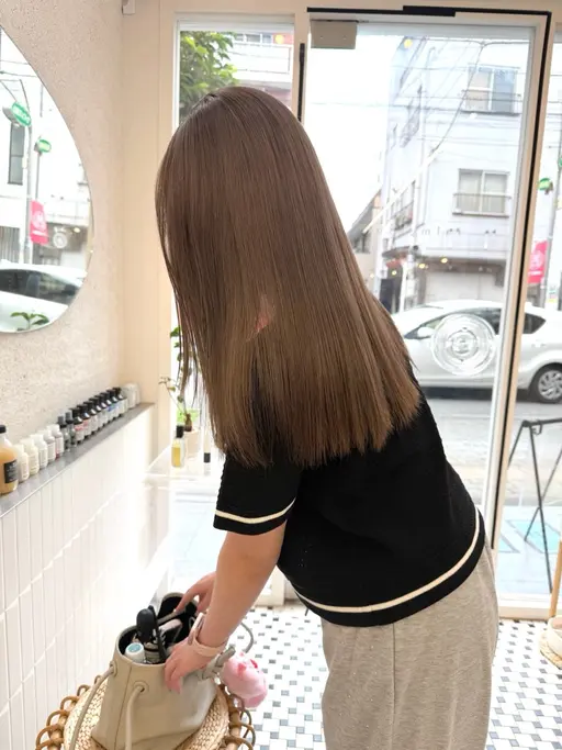 【ミニモ限定】カット+ブリーチカラー¥12500［ダブルカラー/ブリーチ］