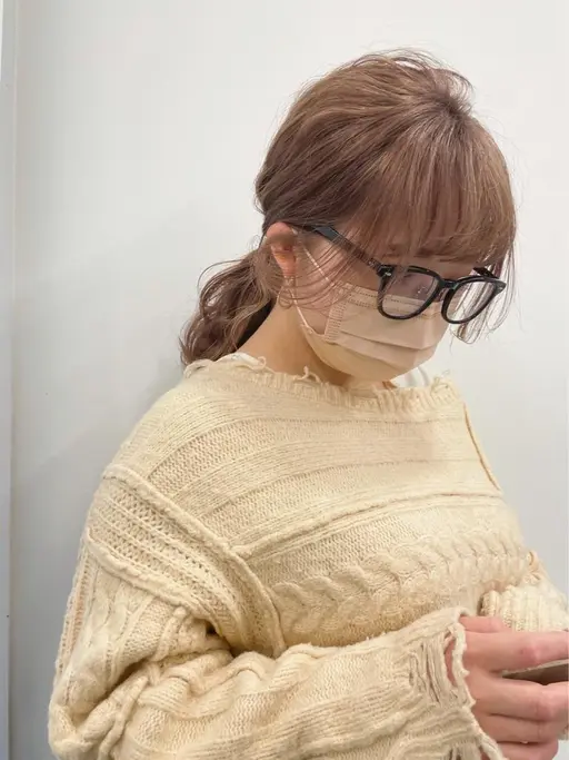 【お出かけ前に◎】顔周りカット+ストレート/巻きおろし/アイロンスタイリング