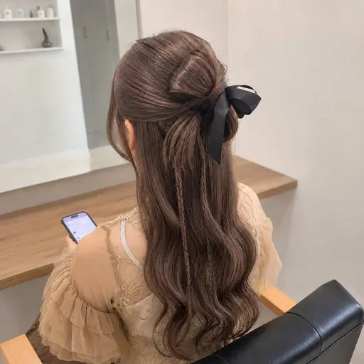 お呼ばれヘアセット✨️