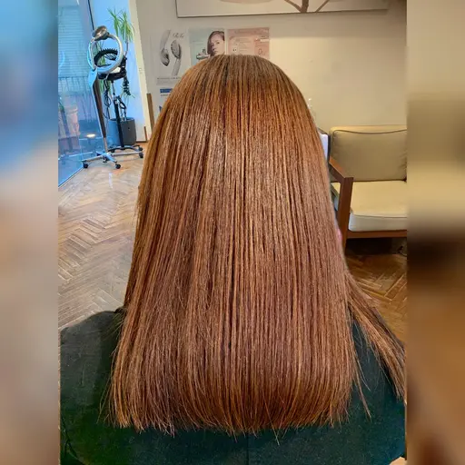 🌼カットなし✖️🌼低刺激髪質改善ストレート➕トリートメント