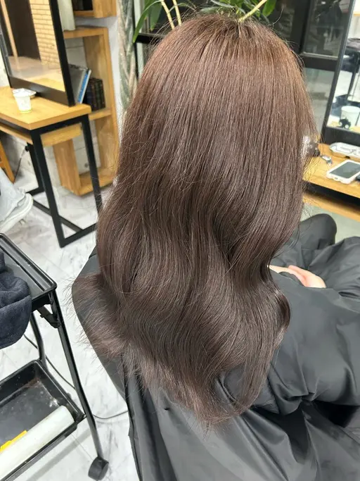 🫧 艶髪ケアカラー🫧ブリーチなしワンカラー+2stepトリートメント💕