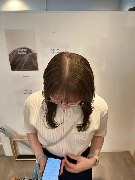 【人気No. 1✨6.7月限定◎Jr.クーポン🩶】似合わせカット✂︎+透明感カラー🥨+選べるシャンプー🫧