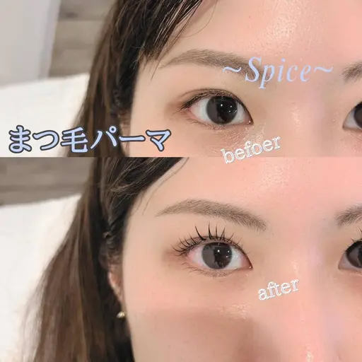 【レッスンモデル】まつ毛パーマ上 ¥0