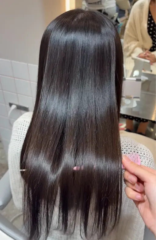 【7/12限定メニュー‼️】艶髪✨️縮毛矯正☔️
