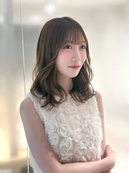 韓国風レイヤーカットモデル