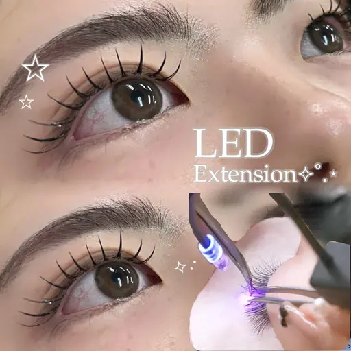 【LED】フラットラッシュ100本🩵⟡.·*.立川南口