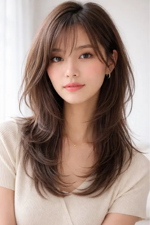 [💞ﾐﾆﾓSALE💞]カット+カラー3stepトリートメント¥7500顔周り/韓国