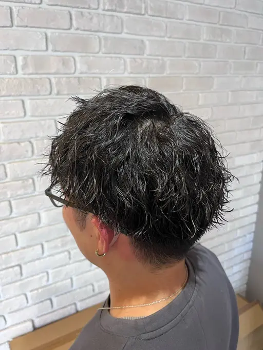 メンズカット✂️➕メンズパーマ🌀【ふんわりパーマ、ツイスト、スパイラル】➕マーブSPA