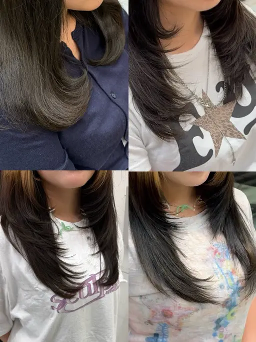 【大人気‼️🥀レイヤーカット限定🧞♀️】 レディースカット+高保湿トリートメント💇🏻♀️
