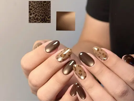 🔥池袋｜SNS話題沸騰！豹柄・レオパードアート4本まで　¥9,980→¥6,980円
