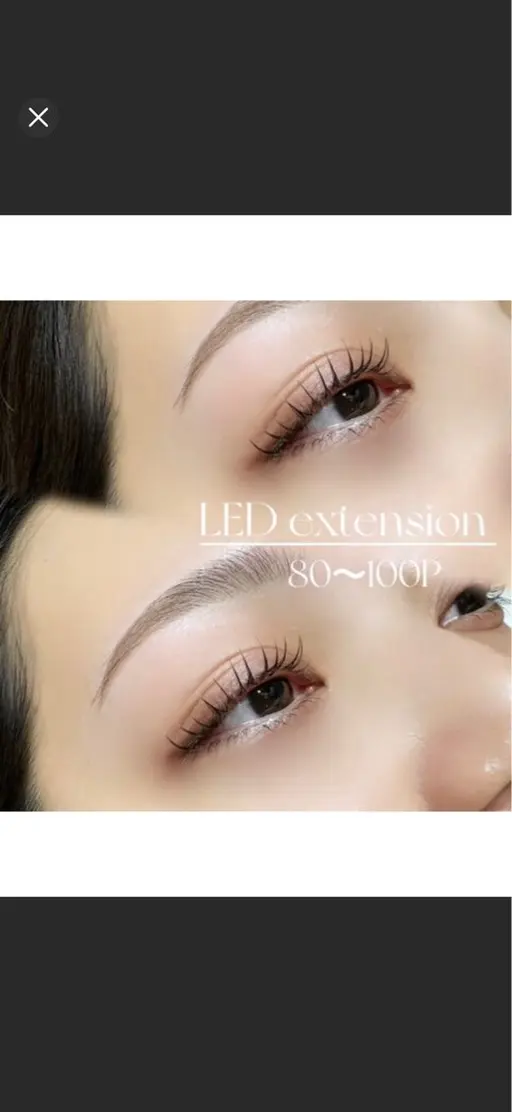 LEDフラット　80本