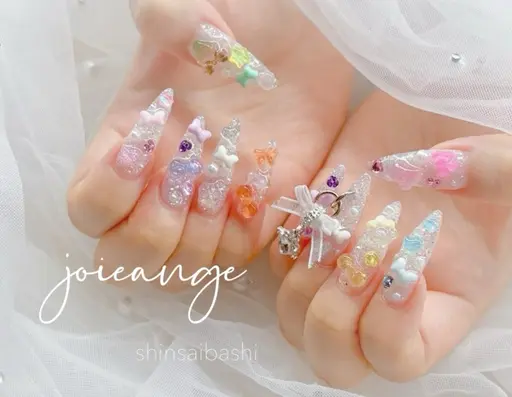 ベースラメワンカラー💅パーツ乗せ放題✨🥰