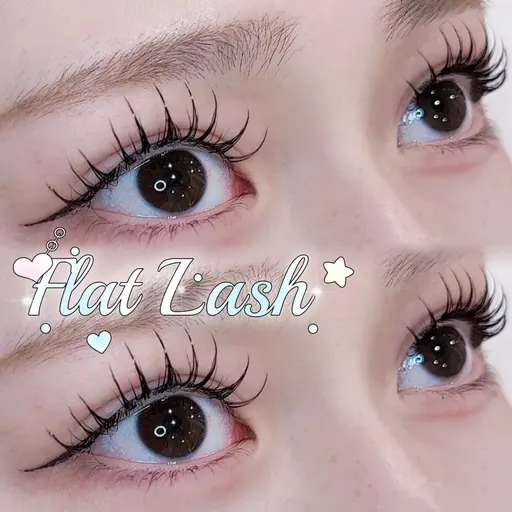 LEDエクステ💛フラットラッシュ100本🍒
