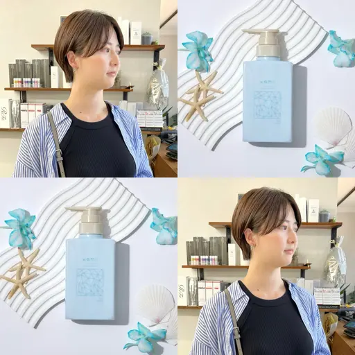 🌻ホームケア夏シャンプー(290ml)付き🌻シャンプー+カット+クイックトリートメント