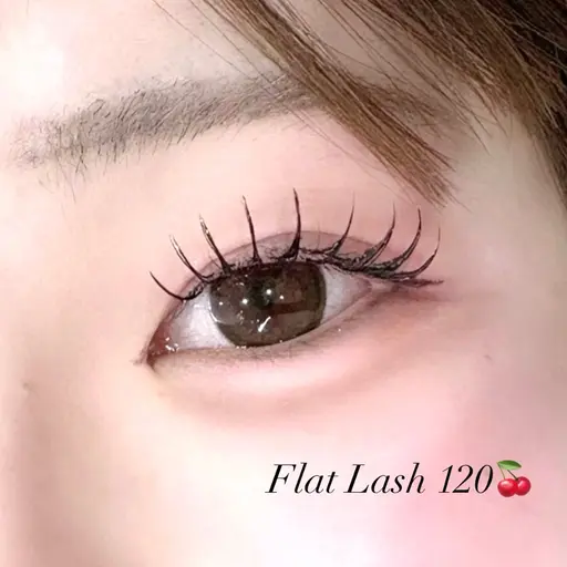 LEDエクステ🤍ྀིフラットシングル120本🎀オフなしのみ