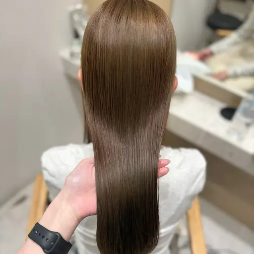 💖内部集中Care💖ｵｰｶﾞﾆｯｸ艶ｶﾗｰ+全体ｶｯﾄ+6stepTOKIOﾄﾘｰﾄﾒﾝﾄ (超音波ｱｲﾛﾝ付✨)