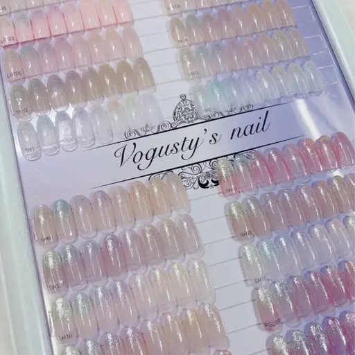 可愛くて人気🎀【オフなし シアーカラー+ラメ✨¥3900】💖 2回目以降+¥1100🌟
