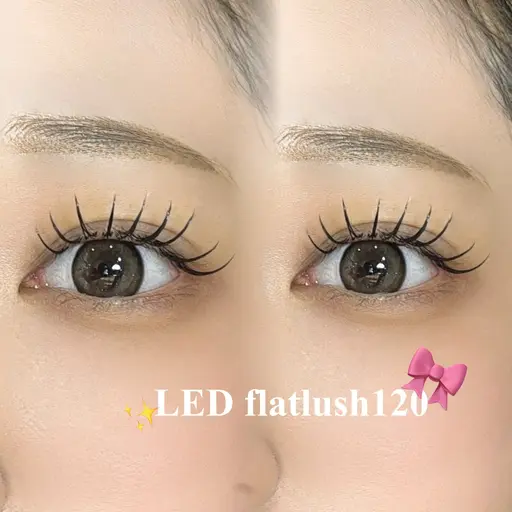 【8/30日限定】エクパ120本×LED　アイシャンプー+wコーティング付《新規》￥9,900　《再来》￥10,000