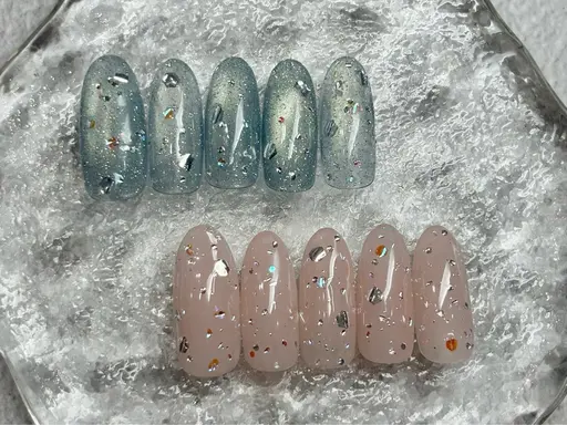 snsで話題!💗 🫧バブルネイル🫧