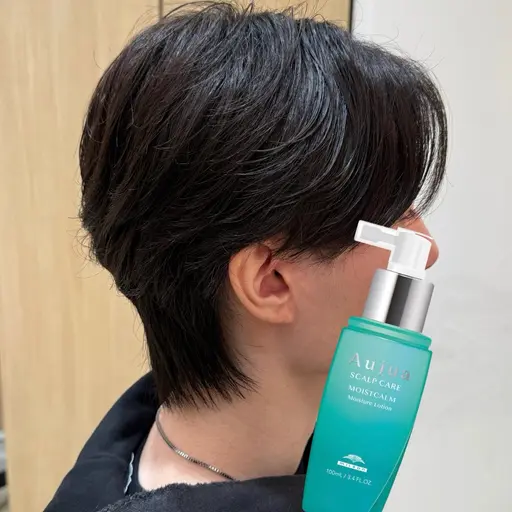 【地肌用化粧水付き】メンズカット+シャンプー【施術時間60分】