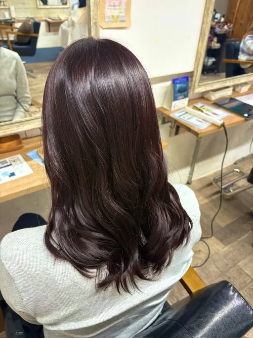 カット✂️+髪質改善カラー🫧+Aujuaスペシャルトリートメント