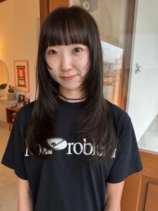 【広がり・うねりに】カット+髪質改善ストレート+ケラチンTR