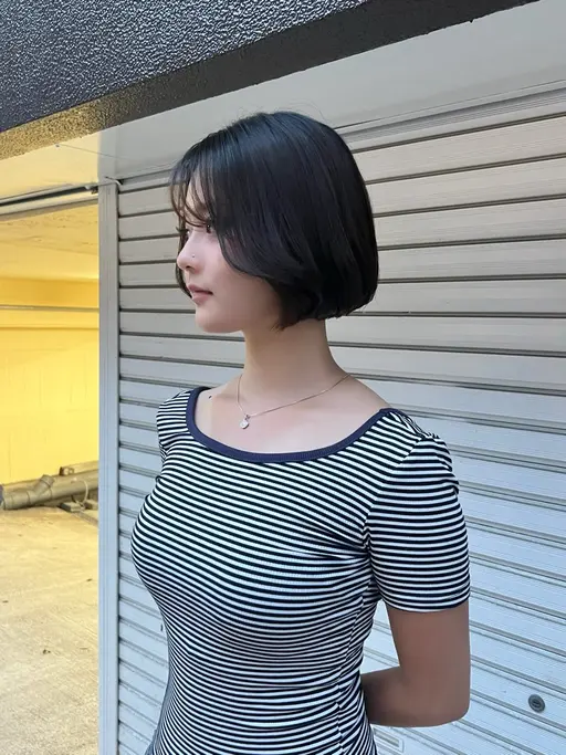 ワンレングスカット✂️
