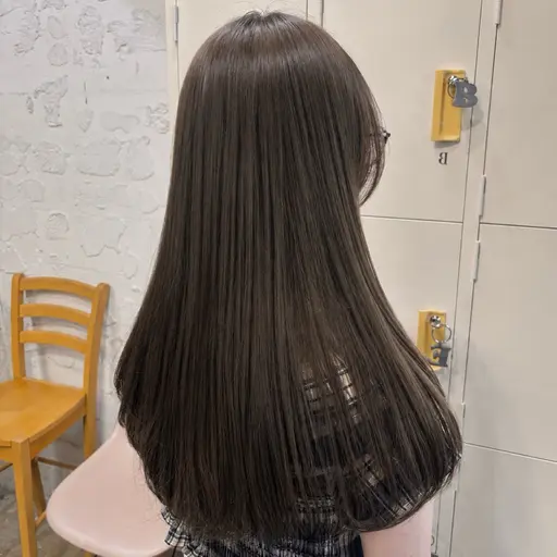🩵✨️今話題のミントカラー✨️🩵【ブリーチなしダブルカラー】＋選べるトリートメント#ミント#赤み消し#オリーブ