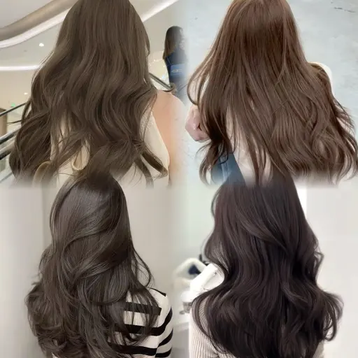《当日のご予約限定》透明感カラー+スチーム質感再生トリートメントコテ巻き付♡