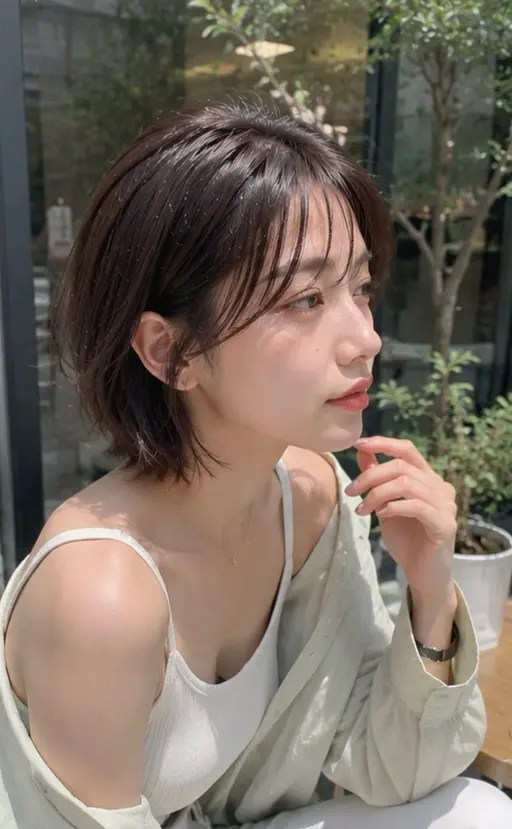 【お得🉐メニュー】艶カラー×保湿トリートメント🍑¥4,950-