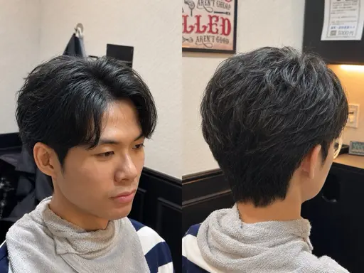 【9月メンズカット】カット➕シャンプー➕スタイリングメニュー